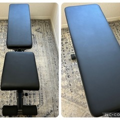 トレーニングベンチ フラットベンチ ベンチプレス ウエイトトレーニングの画像