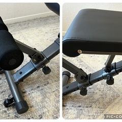 トレーニングベンチ フラットベンチ ベンチプレス ウエイトトレーニングの画像