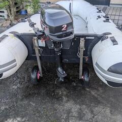 二馬力用　ゴムボートの画像