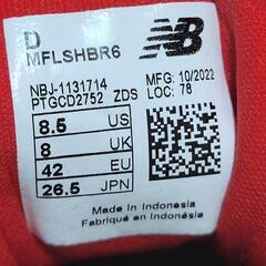new balance スニーカー　26.5cm 2足　美品の画像
