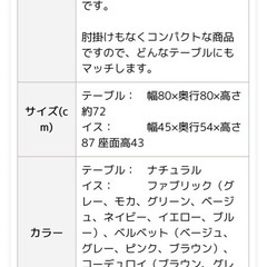 ダイニングテーブルセットの画像