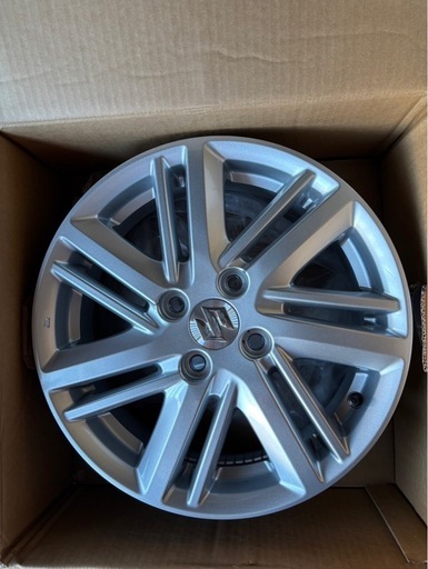 販売終了　新車外し　ソリオ純正ホイール 4本【引き取り限定】