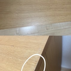 【廃盤】無印良品 オーク材 キャビネットガラス扉（引戸）の画像