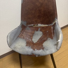 フェイクレザー　椅子の画像