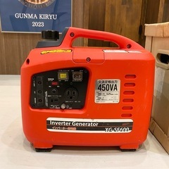 ポータブルインバーター発電機 ナカトミ定格出力0.9kVA XG-SF600の画像