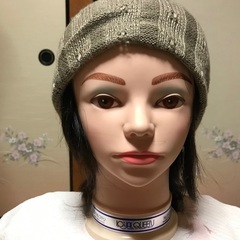 グレーと薄い焦茶　リバーシブルの画像