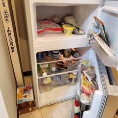 冷蔵庫　単身用　引き取り希望の画像