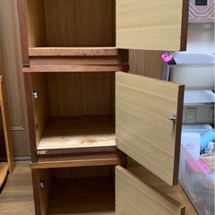 ポックス型物入れ  並び替え自由の画像