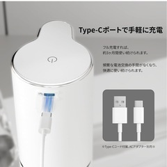 ソープディスペンサー LEDディスプレイの画像