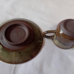 未使用 多色花柄 デミタスカップ 3脚セットの画像