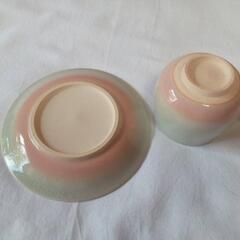 未使用 多色花柄 デミタスカップ 3脚セットの画像