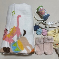 新生児から使えるアイテムの画像