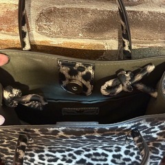 MACARONIC STYLEショルダーバッグ ヒョウ柄 の画像