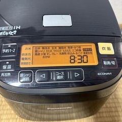 ★ナショナル可変圧力IH炊飯ジャー5合炊き★の画像
