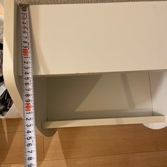 カラーボックス　ホワイトの画像
