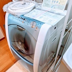 🌟お取引中🔴無料出品🔴中古美品 シャープ ドラム式洗濯乾燥機★ふろ水ポンプホース付★定価21万円の画像