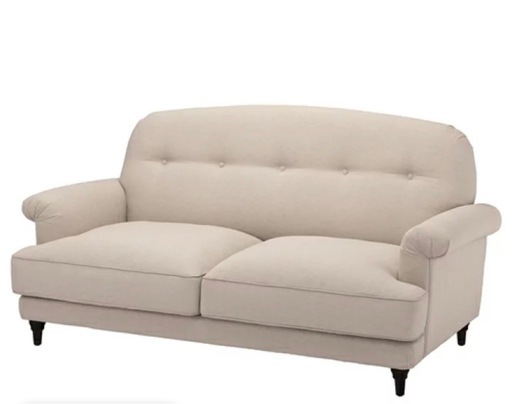 IKEA ESSEBODA エスエボーダ 2人掛けソファ ESSEBODA エスエボーダ 2人掛けソファ, クネーベック チャコール