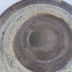 青木木米 大井戸茶碗（刷毛目）幕末 仕覆付きの画像