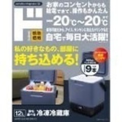 持ち運び冷蔵庫の画像