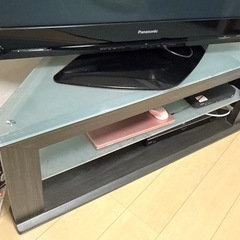 Panasonic VIERA 2008年製　スピーカー特注　テレビ台セット　の画像