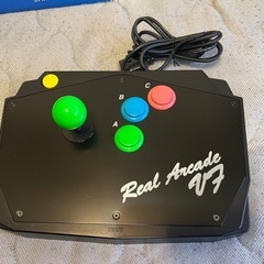 ☆ セガサターンとリアルアーケードVFのセット　箱付き　☆の画像