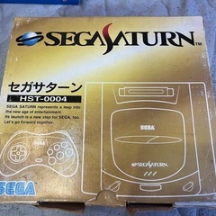 ☆ セガサターンとリアルアーケードVFのセット　箱付き　☆の画像