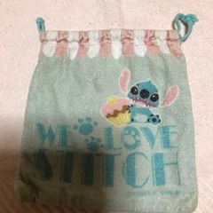 スティッチ　巾着の画像