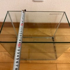 ③人気の角丸ガラス水槽(小)の画像