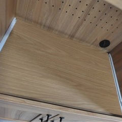 【⭐︎8月末までの限定出品⭐︎】収納棚付きレンジ台✨の画像
