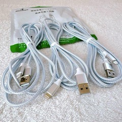 iphone 充電 ケーブル【MFi認証】ライトニング 2M 3本セットの画像