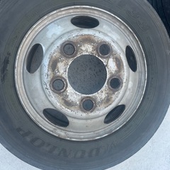 コースター用　夏タイヤホイール付きの画像