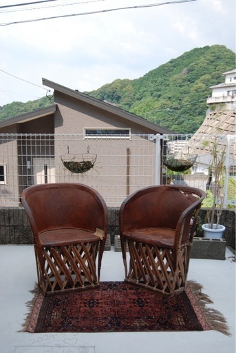 エキパルチェア　ビンテージチェア　難あり　民族 エキパルチェア ビンテージチェア 難あり 民族 ビンテージチェア