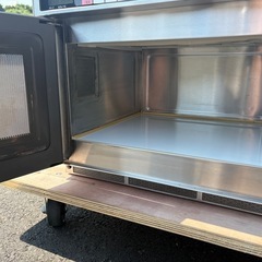 ■中古品 ホシザキ業務用電子レンジ HMN-18C 2018年 単相200V 420ｘ480ｘ340ｍｍ 動作問題なし 厨房■の画像