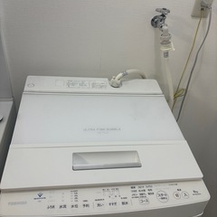 【早い者勝ち】TOSHIBA製全自動洗濯機の画像