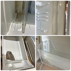 Panasonic 426L 5ドア冷凍冷蔵庫 NR-E435T-N 2011年製　一部割れありの画像