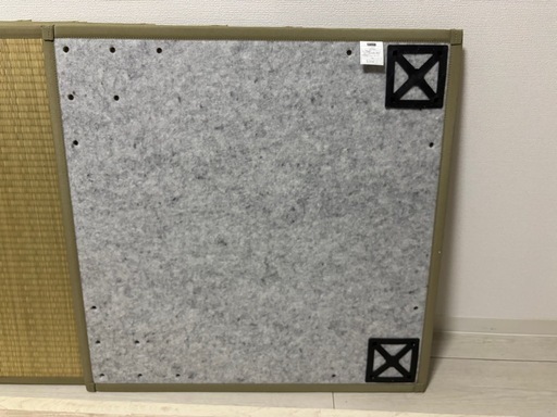 ユニット畳 82×82cm  6枚 ナチュラル