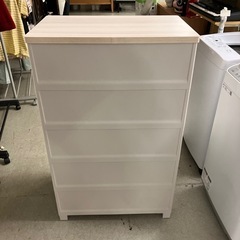 K2508-210 天馬 FITS プラスイージー チェスト5段 キズ汚れ有りの画像