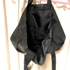未使用品　エコバッグ　黒の画像