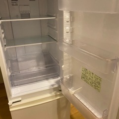 2ドア冷蔵庫の画像