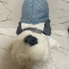 スヌーピー  BIGぬいぐるみ  ニット帽　 PEANUTSの画像