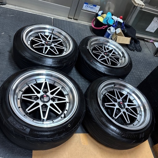 HLKホイール エセイップ 15インチ8J equip風