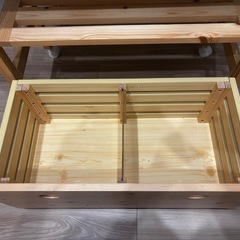 LOWYA [幅75] キッチンワゴン ※グラ付きありの画像