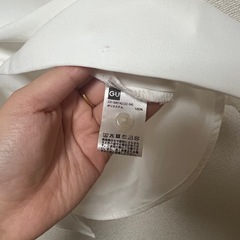 🎁GU レディースシャツ　夏用　XLサイズの画像