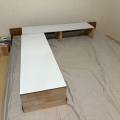 DIY ナイトテーブル の画像