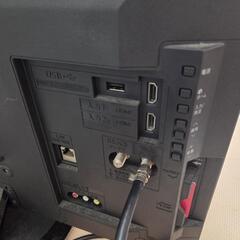 シャープ 液晶カラーテレビ2018年製 24Vの画像