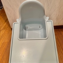 IKEA ANTILOP アンティロープ　子供椅子　ハイチェア　ブルーの画像