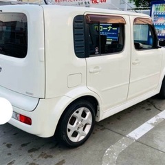 19.21日現車確認限定！8万‼️【Bluetooth＆ナビ付き】日産　キューブの画像