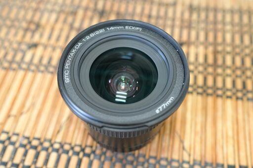 【超美品】SMC PENTAX-DA 14mm F2.8 ED(IF) - 元箱付き・広角単焦点