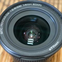 【超美品】SMC PENTAX-DA 14mm F2.8 ED(IF) - 元箱付き・広角単焦点の画像