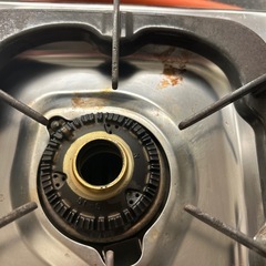 M2508-215 Rinnai ガステーブル1口 RTS-1NDA 2010年製 動作未確認 キズ汚れ有り LPガス用　の画像